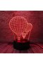 3d led lamba hava balonu