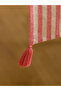 Red Flower Embroidered Runner - 45X150 cm - 3