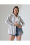 Trend Women's Stripe Shirt - Stripe Detail, Relaxed Fit, Classic & Modern Style - 4