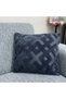 44X44 Single Sided 3D Plush Throw Pillow Cover - Antiracite 1 Piece - 2