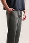 Men's Baggy Loose Fit Piqué Trousers - 5