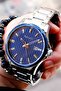 Navy Blue Dial Calendar Men's Wrist Watch Fc.13079Tm - 3