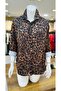 Cămașă leopard oversize din satin - 2