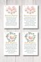 Grandma, grandmother, you're becoming a grandpa twice announcement card pregnancy photo shoot souvenir card baby gift