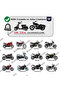Motorcycle Tarpaulin, Engine Cover (Black Lock Compatible, Engine Length between 2.00m-2.10m (m)) - 4