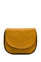 Women's Yellow Genuine Leather Daily Women's Shoulder Bag - 4