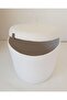 Xxl White Large Size Covered Multi-Purpose Cotton Basket Laundry Basket, Toy Basket, Decorative Basket - 4