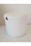 Xxl White Large Size Covered Multi-Purpose Cotton Basket Laundry Basket, Toy Basket, Decorative Basket