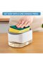 Soap Pump Dispenser and Sponge Holder, 12 Ounces / 350ml Dish Soap Dispenser for Kitchen,White - 4