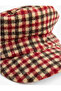 Plaid Cap Hat Soft Textured - 3