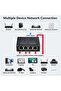 1 Gigabit Ethernet Switch 4 Port 1000Mbps,Rj45 1 to 4 Ethernet Splitter Zr889 - 6