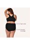 High Waist Cotton Large Size Bato Women's Panties 7 Pack (Battal Size) - 8