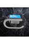 Toilet Paper Holder Self Adhesive with Phone Shelf Stainless Steel Oval Toilet Paper Roll Holder - 4