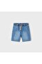 Boy's Denim Bermuda Shorts - 2