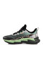 Black Green Memory Foam Lightweight Men's Sneakers Pci-11052 m - 2