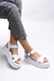 Clartrana Women's Sandals 001274 White - 3