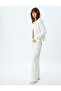 Polar Pajama Top Buttoned Shirt Collar Glitter Stars and Moon Printed - 2