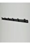 Black Matte - Either Self-adhesive Bathroom Hanger Mushroom Set of Six Towels - 4