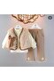 3-Piece Combination with Leather Vest