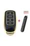 لـ Chery Tiggo 8 Pro - Omoda 5 Tiggo 7 Avantgarde حافظة ريموت سوداء وسلسلة مفاتيح للسيارات