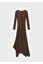 Skirt Asymmetrical Knitwear Dress - 3