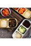 Metal Silver Color Barbecue, Sauce Plate - Sauce Bowl Single - 8X8X2,5 cm - 2 Pieces - 2