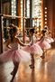 Girl's Show Costume Dusty Pink Crystal Tulle Tutu Skirt (4-5 Years) - 5