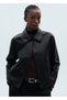 Leather Look Pocket Jacket - 6