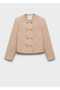 Double-Breasted Cut Tweed Jacket - 3