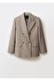 Wool Blend Blazer Jacket - 3