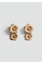 Flower Dangle Earrings - 2