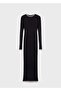 Contrast Stripe Knitwear Dress - 3
