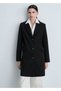 Midi Cotton Overcoat with Buttons