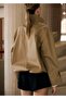 Cotton Parka with Drawstring Ends - 4