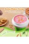 Slushie Maker Cup, TIK TOK Magic Quick Frozen Smoothies, Double Layer Squeeze Cup (Green) - 4