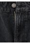 Straight-cut high-waist jeans - 8