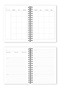 Spiral Bound Non-Periodic Weekly Agenda A5 - 7