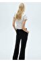 Contrast Cut Short Blouse - 4