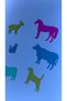 Lighted Games Plexiglass Farm Animals - 6