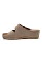 New Anatomical Sole Gel Supported Heel Spur Four Seasons Women's Slippers - 2