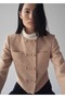 Double-Breasted Cut Tweed Jacket - 6