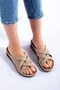 Women's Anatomical Sole Wedge Heeled Orthopedic Slippers, Women's Orthopedic Slippers - 2