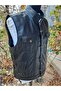 Genuine Leather Hooked Biker Chopper Leather Vest - 7