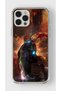 iPhone 16 Pro Max Compatible Iron Man Design Printed Transparent Case
