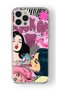 حافظة شفافة مطبوعة بتصميم Fck Off Pop Art متوافقة مع هاتف iPhone 16 Pro Max