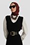 جيليه أسود بدون أكمام - موديل 24kd4216 - 3