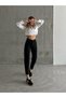 Lya Hsn New Season Clara Women's Non-Fading Black Boyfriend High Waist Stretch Fabric