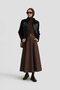 Knitwear Paneled Coat 24K5711 Black