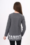 Girl's Criminal Printed Two-Sleeve Stripe T-Shirt - 5