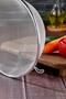 22 cm Luxury Medium Size Steel Wire Strainer and Colander Attached to the Pot - 5